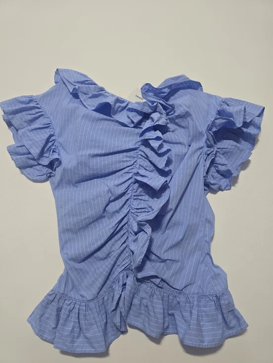 AKNVAS Penelope Cotton Poplin Top - Picture 12 of 13